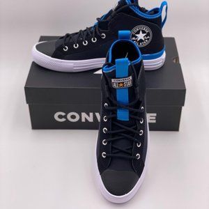 Converse Ctas Ultra Mid Canvas Black Blue